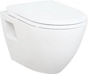 Унитаз подвесной Creavit Terra TP325-00CB00E-0000 с биде, белый