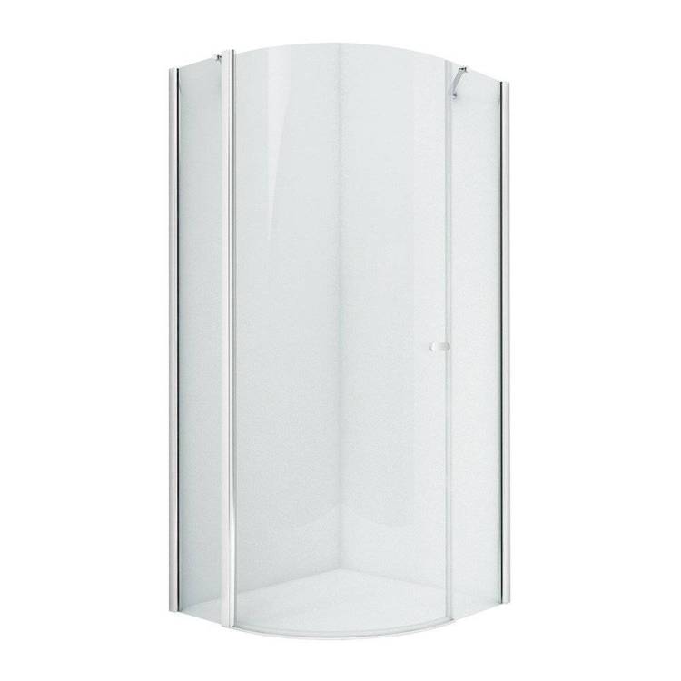 Душевое ограждение NEW TRENDY NEW SOLEO  90x90x195 K-0416 (хром)