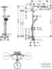 Душевая стойка Hansgrohe Raindance Select S 240 1jet 27633000 Showerpipe, хром фото 13