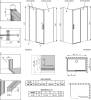 Душевой уголок Radaway Idea KDJ 100x75 R фото 10