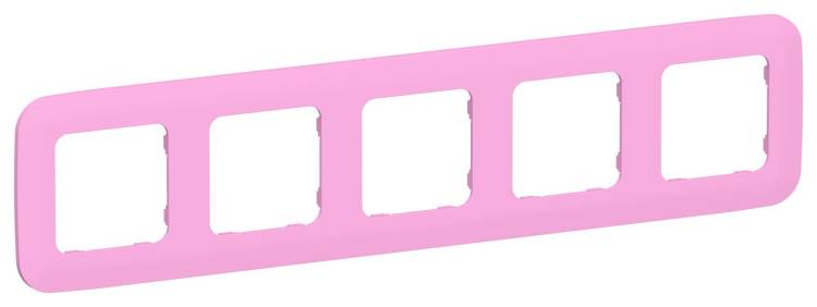 Рамка 5-постовая IEK Flite FI-M52-31-20-K99 пурпурный