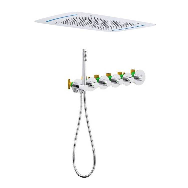 Душевая система Timo Saona SX-2319/00SM хром, встраиваемая, с термостатом