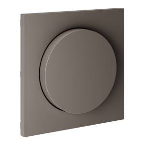 Лицевая панель для светорегулятора поворотно-нажимного Voltum S70 VLS002014 капучино