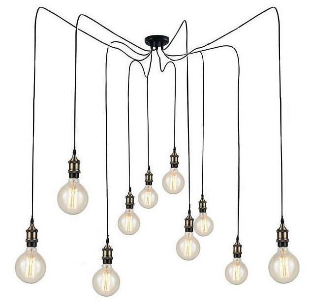 Подвесная люстра Loft IT Spider LOFT1162A/10