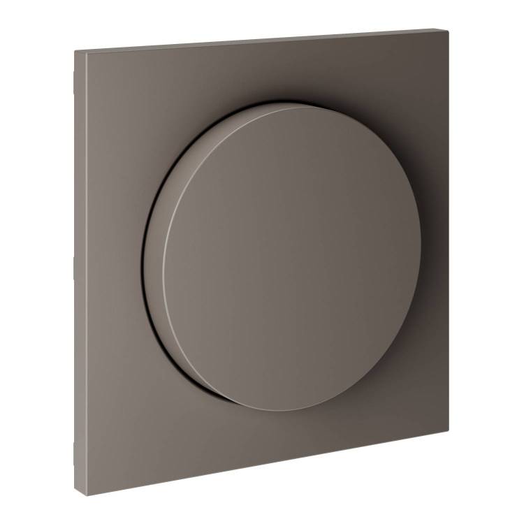 Лицевая панель для светорегулятора поворотно-нажимного Voltum S70 VLS002014 капучино