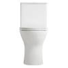 Унитаз-компакт BelBagno Lounge BB045CPR/BB045/051SC безободковый Белый фото 5