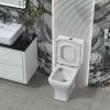 Унитаз-компакт Taliente Elegante EL45055 с микролифтом, белый фото 3