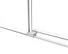 Душевой уголок Vincea Ultima VSR-7UL1010CL профиль хром, стекло прозрачное, 100x100x200 фото 6