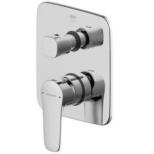 Смеситель для ванны Bravat Source PB8173218CP-2-ENG хром