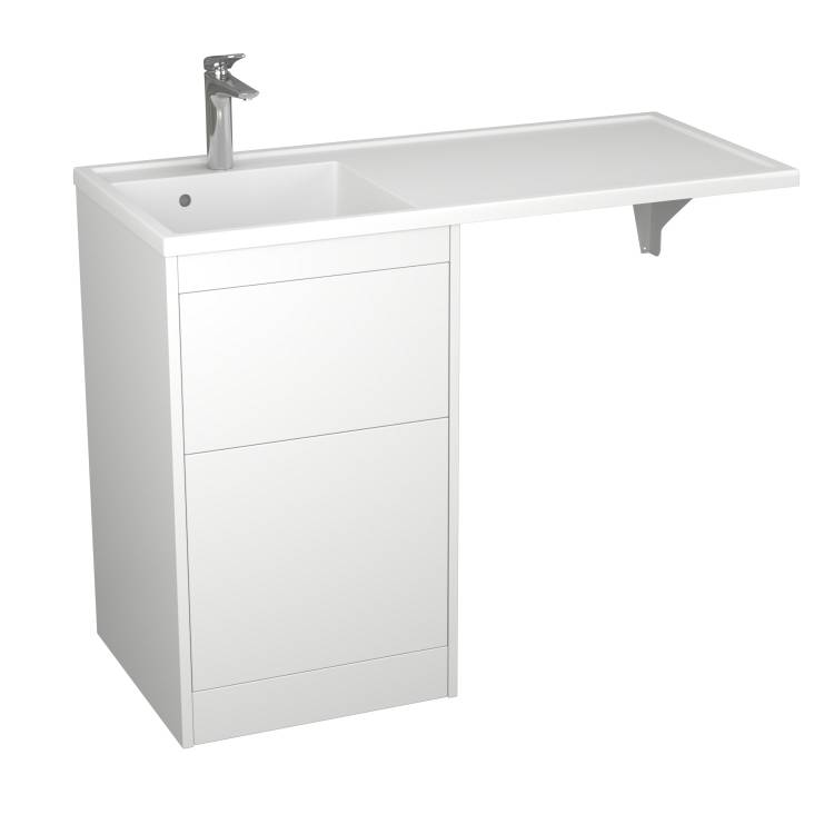 Тумба с раковиной Veneciana Torre 45 54512 белый матовый