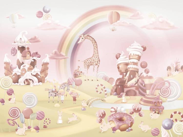 Фреска Ortograf Little friends 34396 Карамельная страна 3 Флорентина FF
