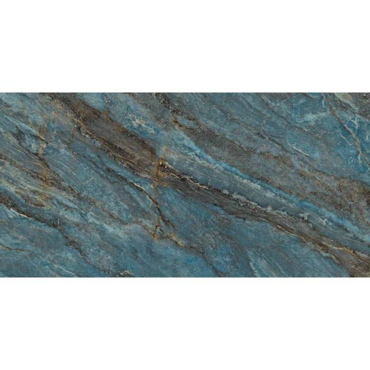 Керамогранит Laparet Beam Turquoise Бирюзовый Лаппатированный Шайн 60x120