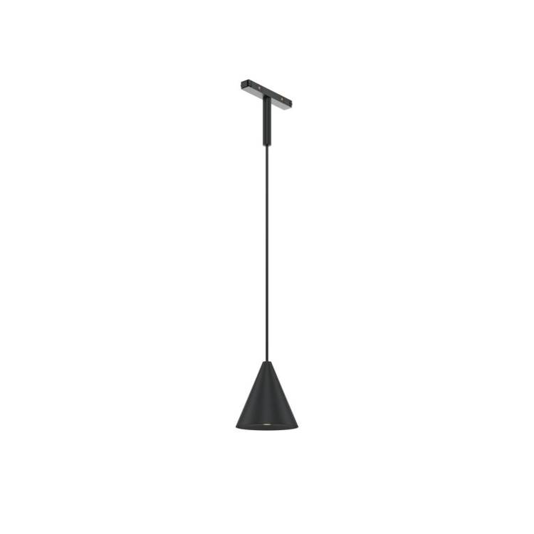 Трековый подвесной светильник Technical Cono TR182-1-5WTW-M-B