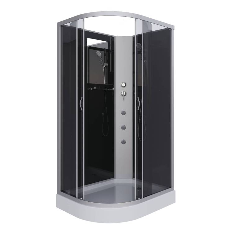 Душевая кабина Niagara Classic NG-3512-14RBKG (1200x800x2000) с низким поддоном (13см)
