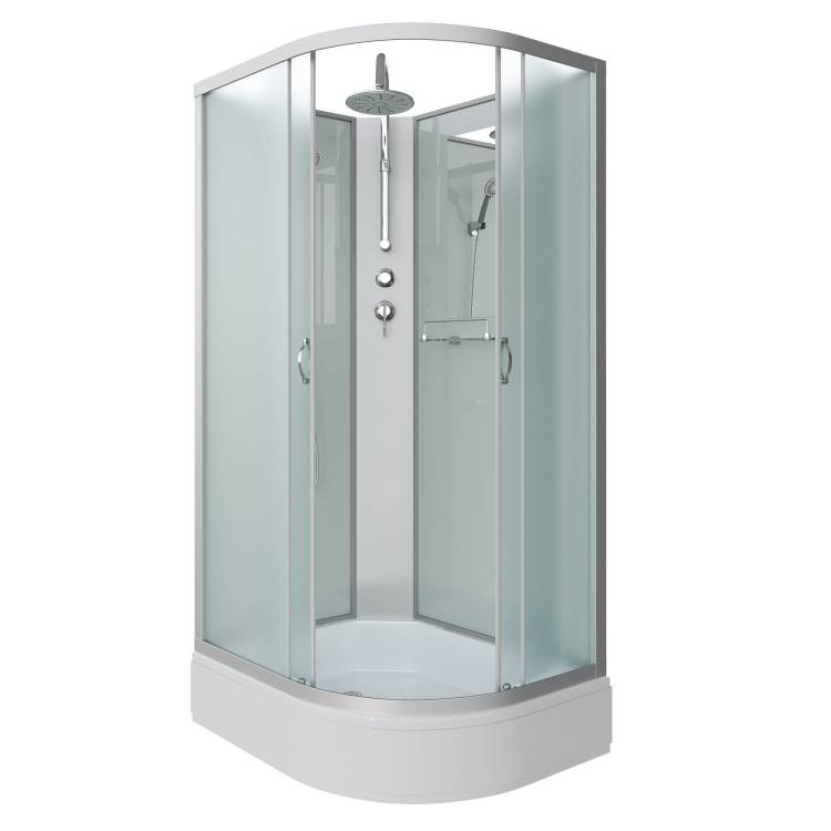 Душевая кабина Niagara Classic NG-33394-14LBKT (1300x900x2100-2400) средний поддон (26см)