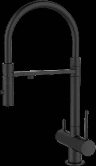Смеситель для кухни IDDIS Ace ACEBLFFi05 черный матовый