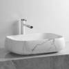 Раковина Cerutti Spa CR0086 MMW2 белая матовая, 56.5x40 фото 2
