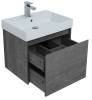 Тумба с раковиной Aquanet Nova Lite 60 245239 подвесная, дуб рошелье фото 3