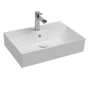 Раковина Isvea SistemaZ Frame 10SF50060SV-2L белый матовый, 60x42