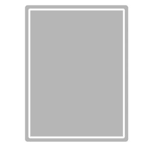 Зеркало-шкаф Mixline Вектор 554817 с подсветкой, белое, 60x80