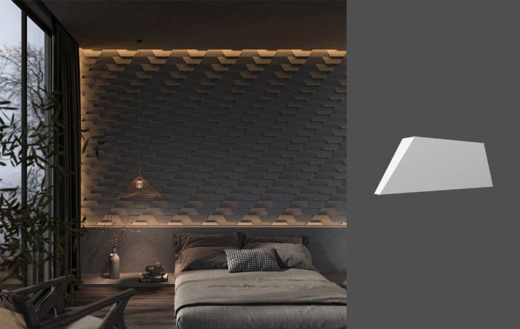 Принтография Deco Line P-Fin Матовая 10x4x30