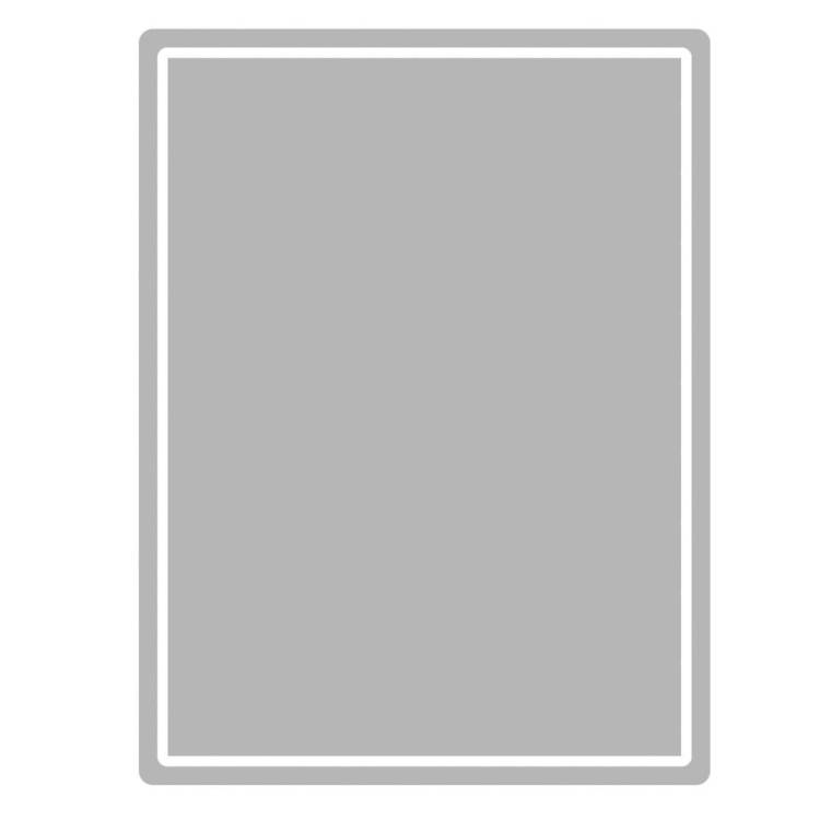 Зеркало-шкаф Mixline Вектор 554817 с подсветкой, белое, 60x80