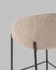 Стул полубарный Stool Group Тисдейл LV-115-S112-01 бежевый, букле фото 7