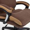 Кресло компьютерное Tetchair Duke 14043 коричневый/бронза фото 17