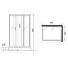 Душевая кабина Niagara Classic 339744QBK 90x70x200 без гидромассажа фото 9