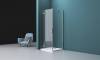 Душевой уголок BelBagno Kraft AH-12-100/80-C-Cr-L фото 3