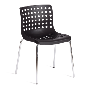 Стул Tetchair Skalberg (mod. C-084-A) 19258 Black (черный)/Chrome (хром) 46x56x79
