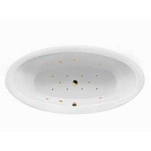 Акриловая ванна Excellent Lumina 190x95 "RELAX" (золото)