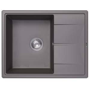 Мойка кухонная Abber Quarz AQ2903G серый, 51x65