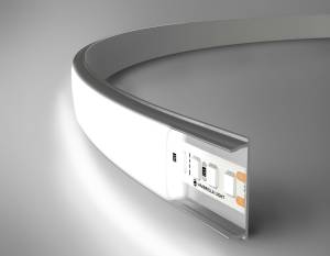 Алюминиевый накладной профиль Ambrella light Illumination GP1600AL
