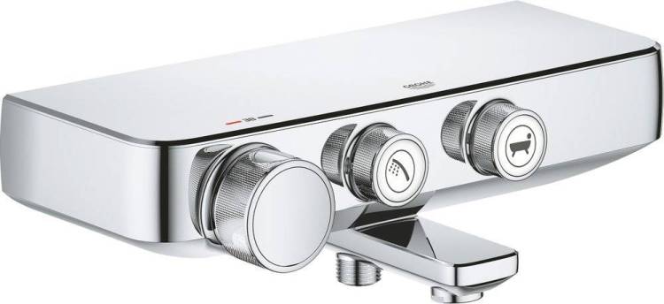 Термостатический смеситель Grohe Grohtherm SmartControl 34718000 для ванны с душем
