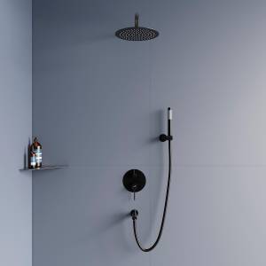 Душевая система RGW Shower Panels 511408521-04 встраиваемая, черный