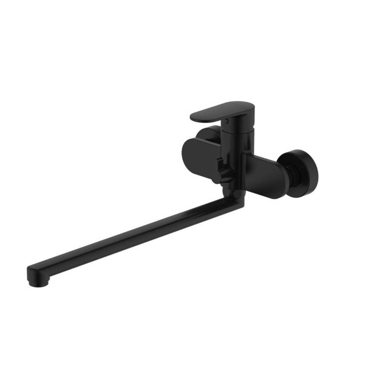 Смеситель для ванны Aquatek Ника AQ1842MB черный матовый