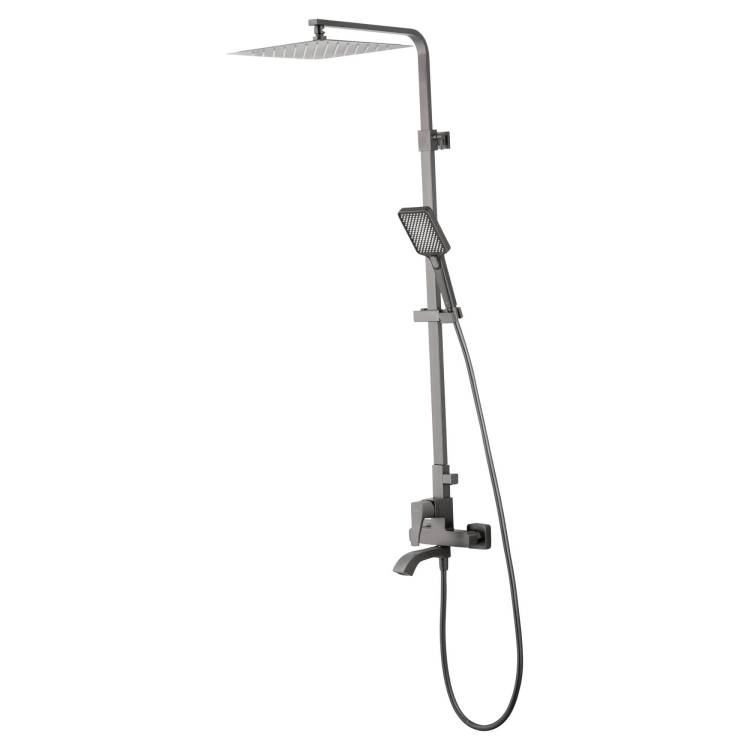 Душевая стойка Wonzon & Woghand WW-88047072-BGM темный графит