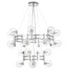 Подвесная люстра Crystal Lux LUXURY SP16+8 CHROME фото 2
