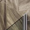 Шторка на ванну MaybahGlass MGV-638-5 профиль хром матовый, стекло бесцветное, 90x140 фото 2