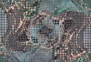 3D Фотообои Artegrafico «Малахитовая мозаика» IN-005 канвас