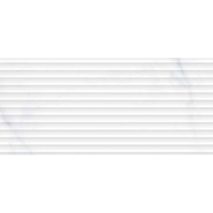 Керамическая плитка Cersanit Omnia OMG052D Белая Рельеф 20x44