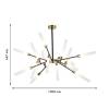 Подвесная люстра F-Promo Istapp 4480-16C фото 2