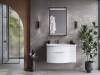Мебельная раковина Kerama Marazzi Riva 100 L белая глянцевая фото 6