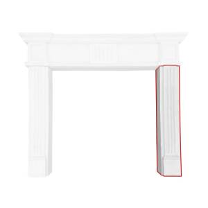 Нога камина правая Artpole SKM1-R 15.2x15.2x86