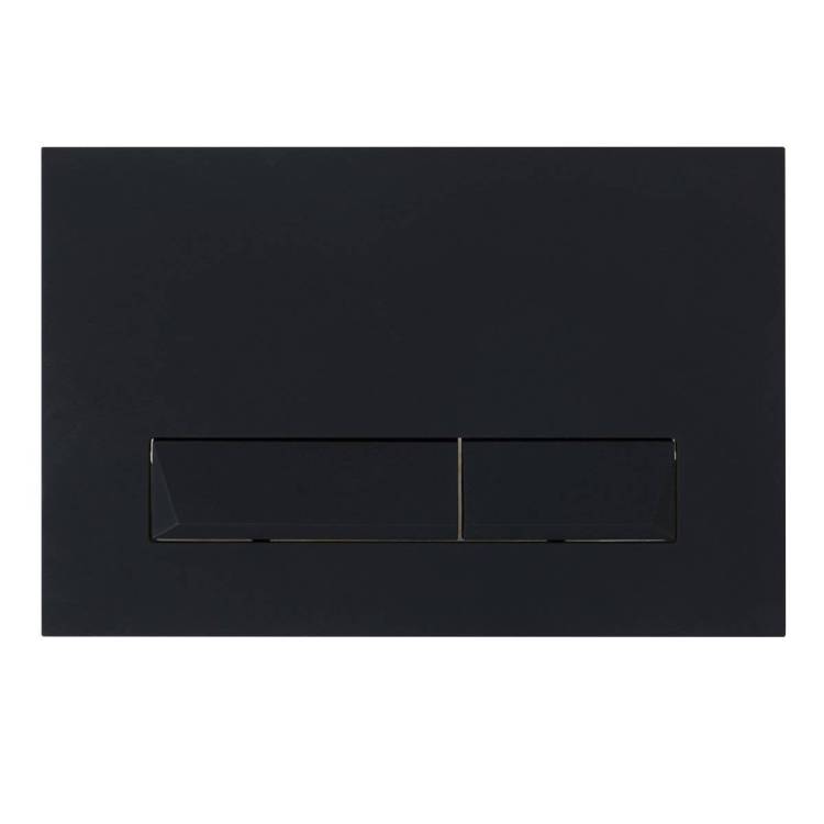Кнопка смыва BelBagno Marmi BB012-MR-NERO.M черный матовый Tocco Morbido
