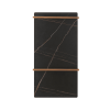 Полотенцесушитель электрический Black&White N-389ND Nero Dorato