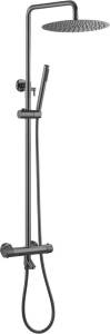 Душевая стойка Boheme Uno 468-T-SGM Shine Gun Metall