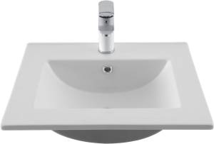 Раковина Aquanet Flat 50 330428 белый матовый, 51.5x41.5
