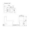 Унитаз-моноблок Comforty CF3C6329P, горизонтальный выпуск, сиденье микролифт, тонкое, белый глянец фото 6